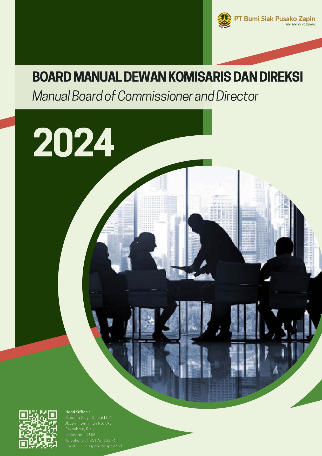 BOARD MANUAL OF THE BOARD OF COMMISSIONERS AND DIRECTORS
