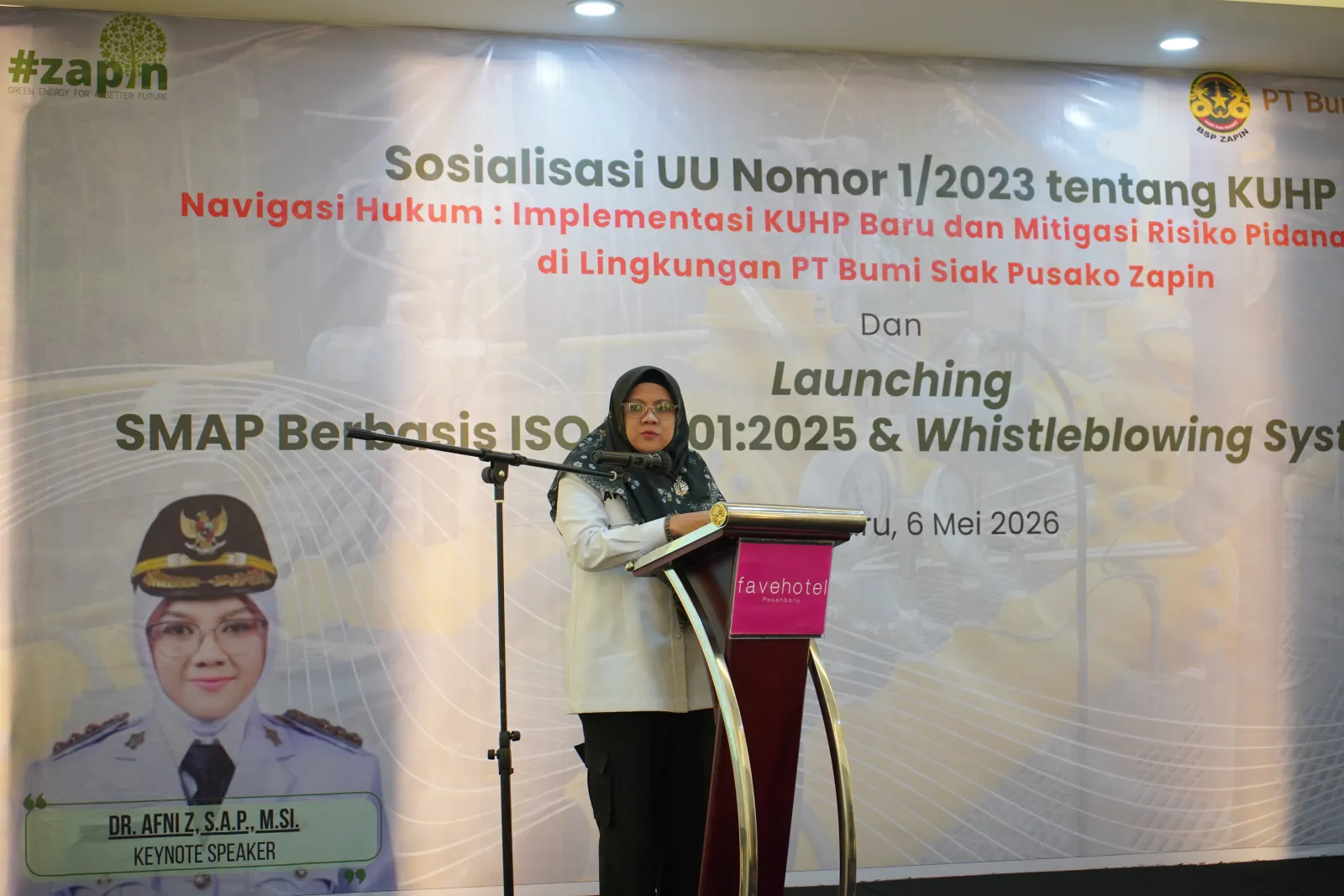 BSP Zapin Launches SMAP and Whistleblowing System, Strengthening Transparent Corporate Governance and Integrity