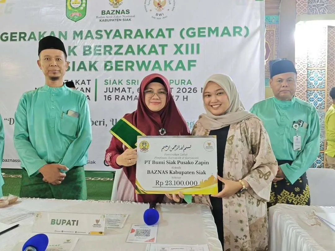GEMAR Berzakat with BAZNAS Siak Regency